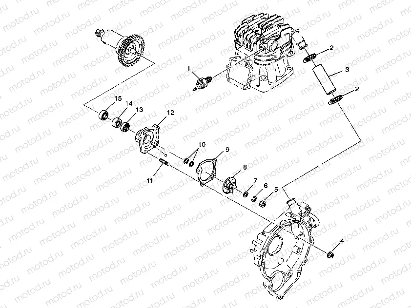 WATER PUMP 2X4 350L W937539 (4924032403033A) | WATER PUMP 2X4 350L W937539 (4924032403033A)