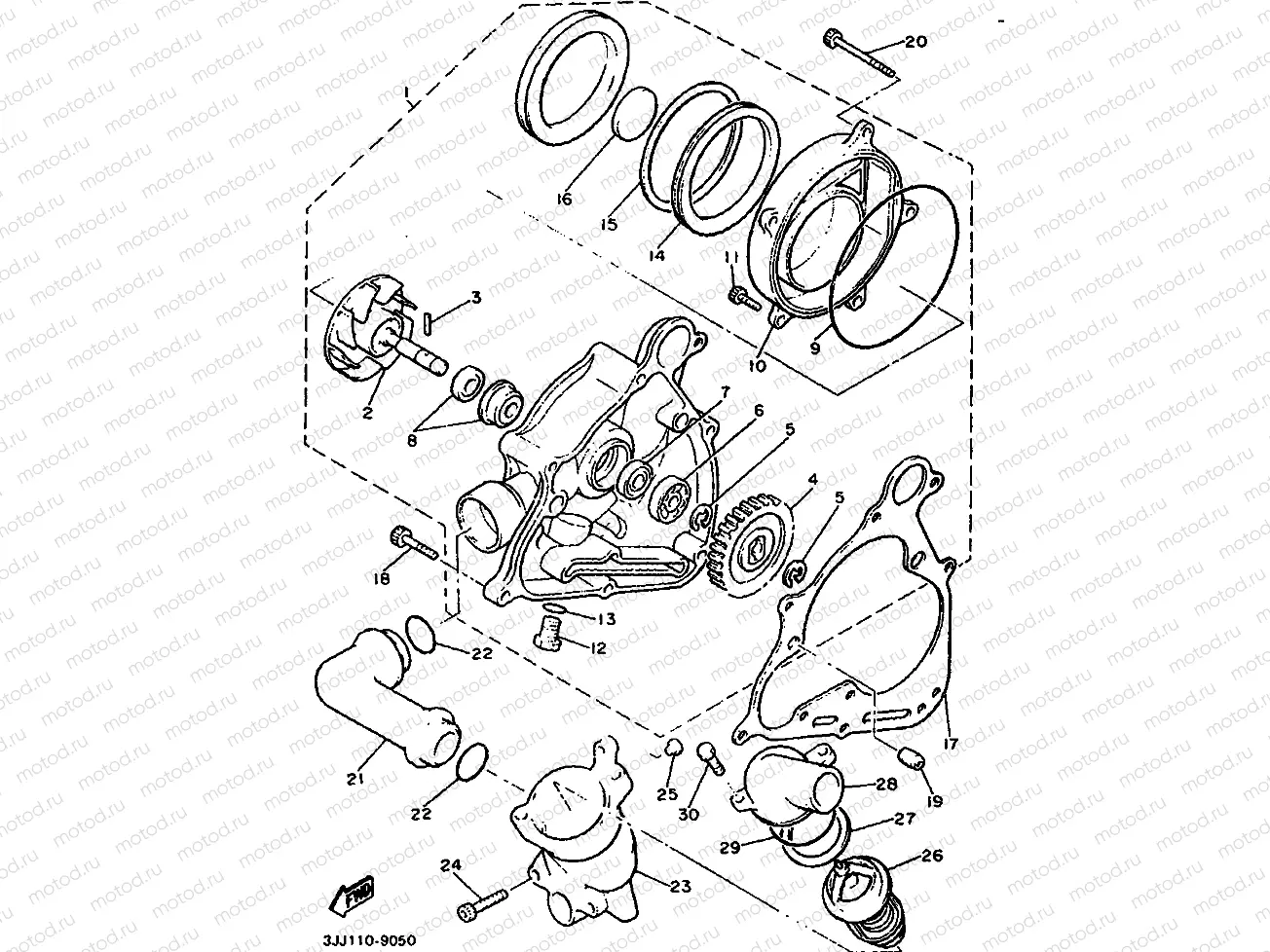 WATER PUMP