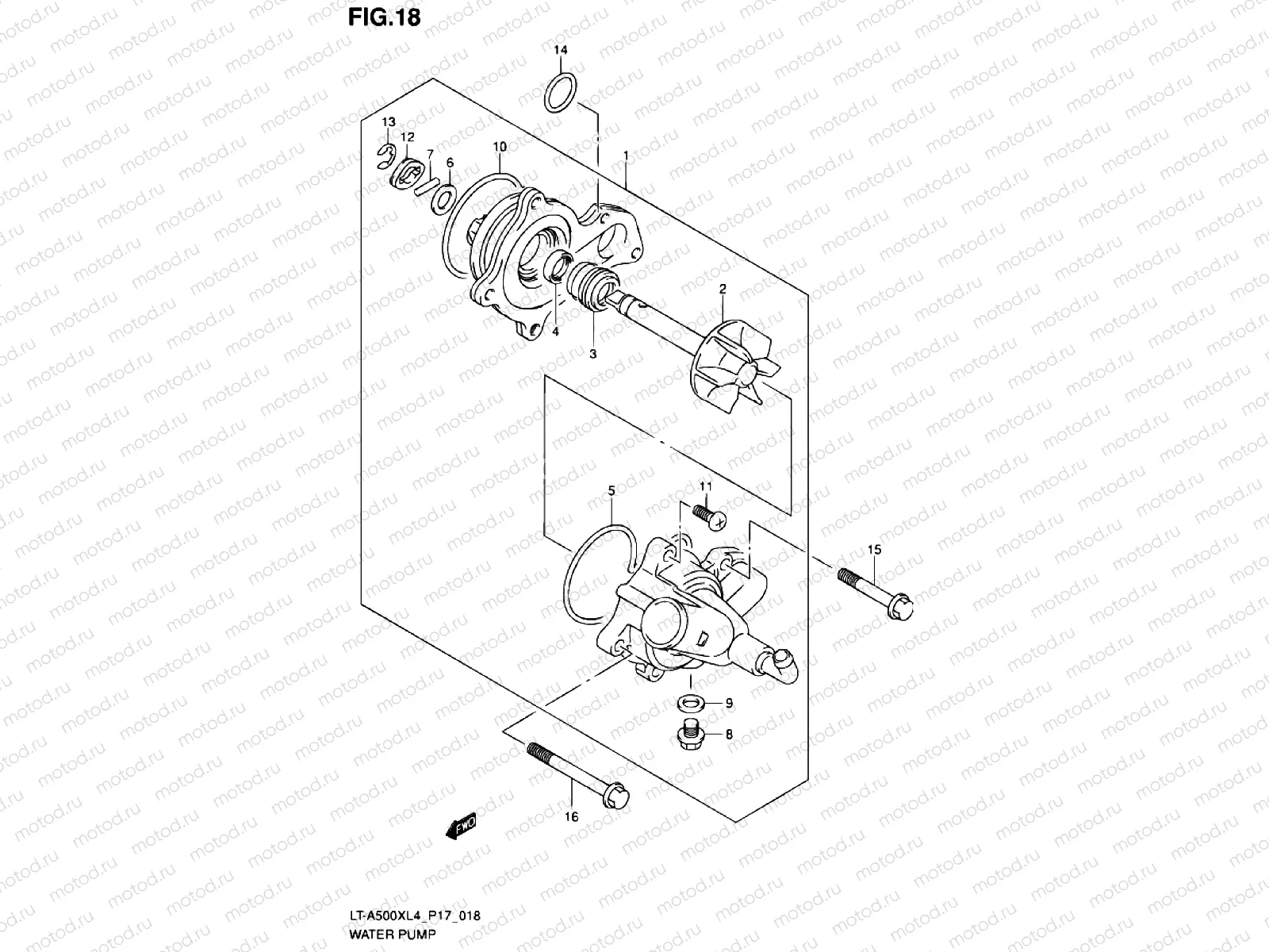 WATER PUMP