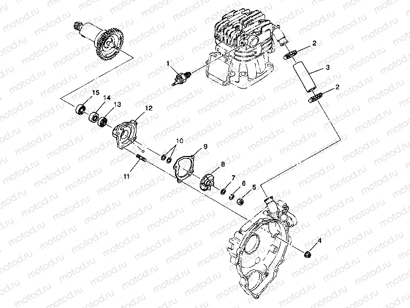 WATER PUMP 6X6 350L S938739 (4924362436044A) | WATER PUMP 6X6 350L S938739 (4924362436044A)