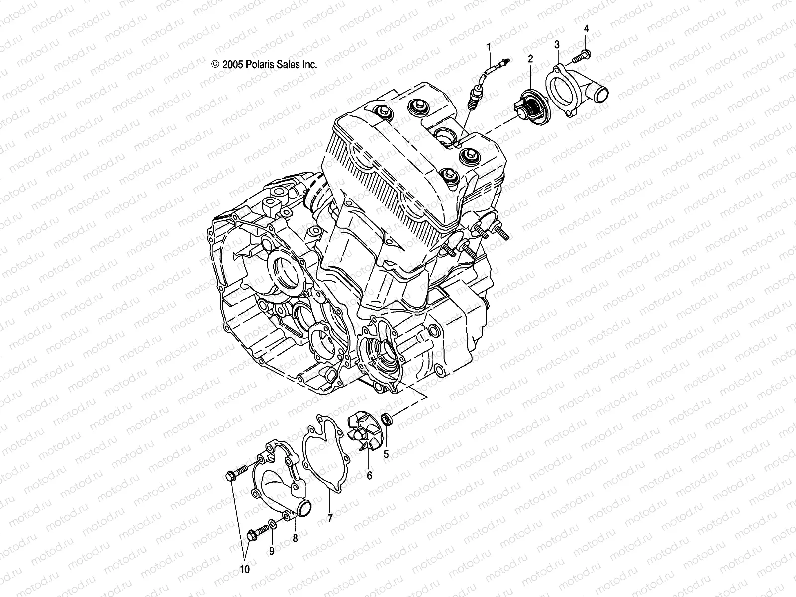 WATER PUMP - A06GP50AA (4999201849920184C08) | WATER PUMP - A06GP50AA (4999201849920184C08)