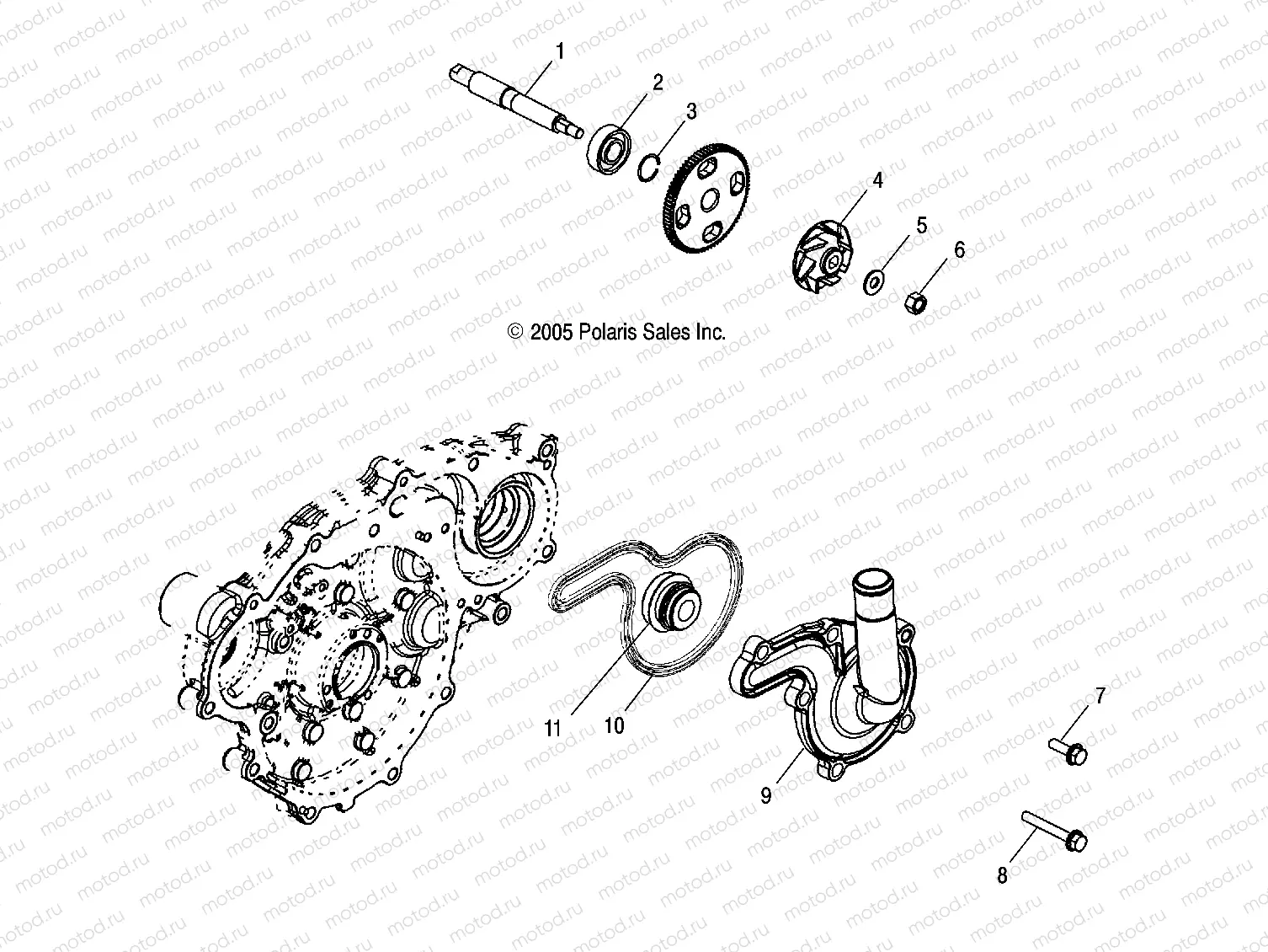WATER PUMP - A06MH68AA/AD/AF (4999200179920017D13) | WATER PUMP - A06MH68AA/AD/AF (4999200179920017D13)