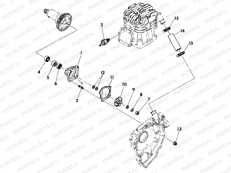 Water Pump Assembly (4918541854044A) | Water Pump Assembly (4918541854044A)