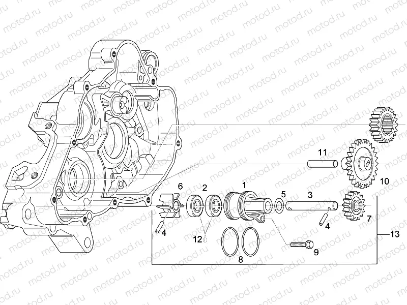 Water pump assy