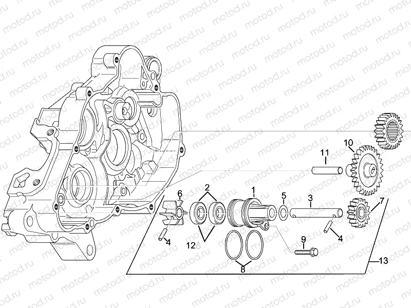 Water pump assy
