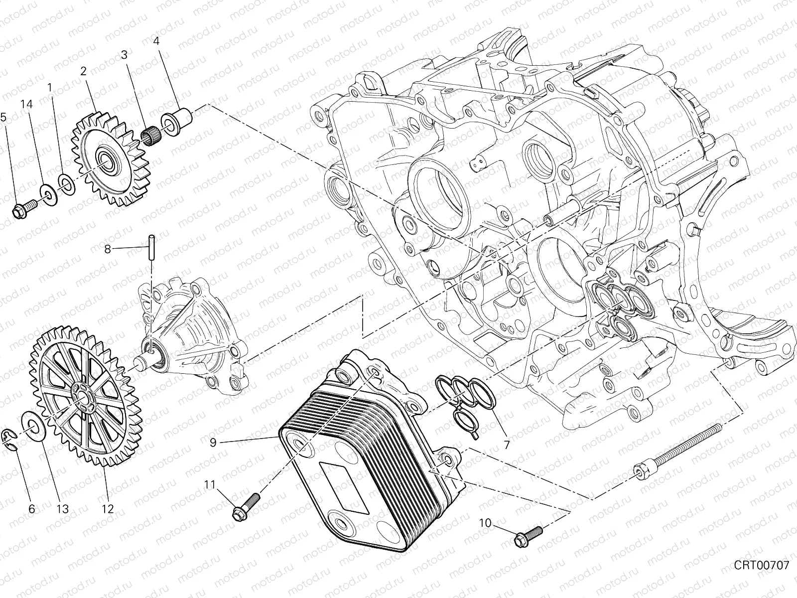 WATER PUMP [MOD:959,959 AWS]