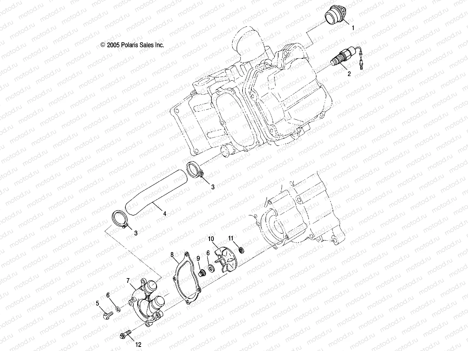 WATER PUMP - R06RB50AA/RD50AA (4999202119920211E01) | WATER PUMP - R06RB50AA/RD50AA (4999202119920211E01)