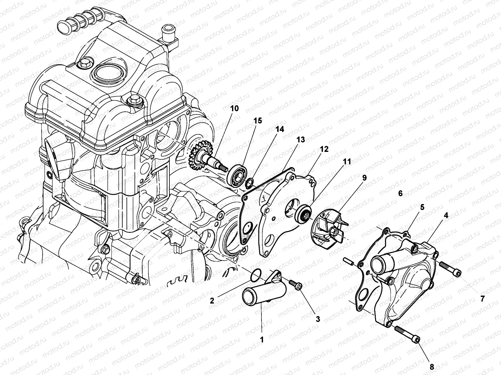 WATER PUMP (TE-TXC)