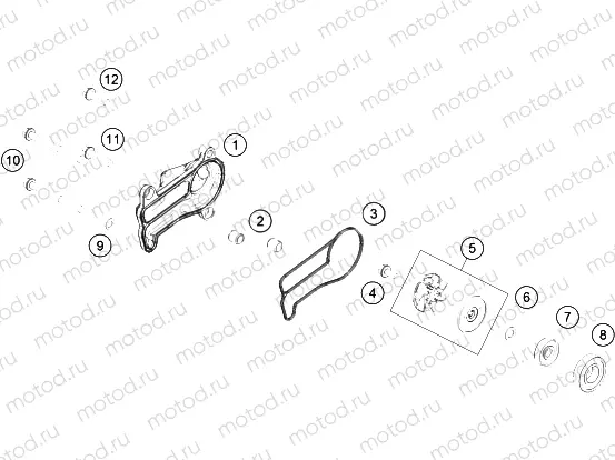 WATER PUMP|Engine|35