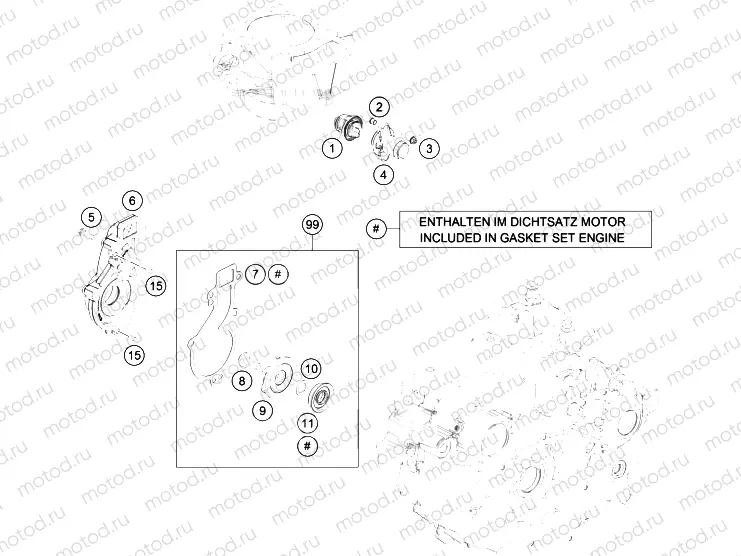 WATER PUMP|Engine|35