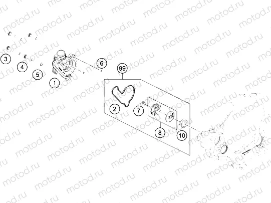 WATER PUMP|Engine|35