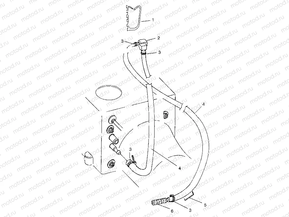 WATER SIPHON - B974978 (4941254125c001) | WATER SIPHON - B974978 (4941254125c001)