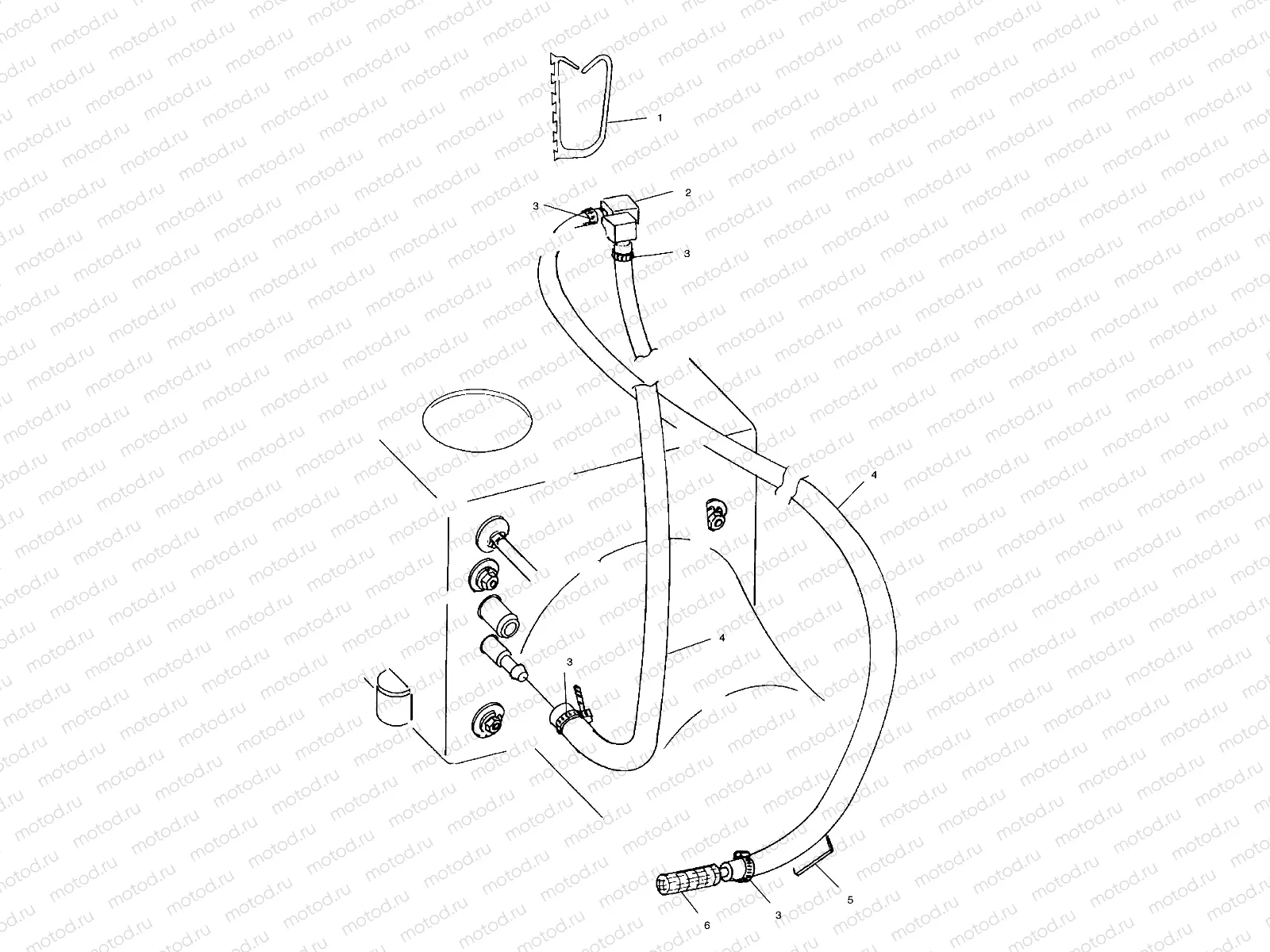 WATER SIPHON - I995094 (4951485148C001) | WATER SIPHON - I995094 (4951485148C001)