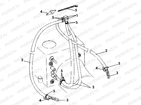 WATER SIPHON SL 650/B924058 (4922922292019A) | WATER SIPHON SL 650/B924058 (4922922292019A)