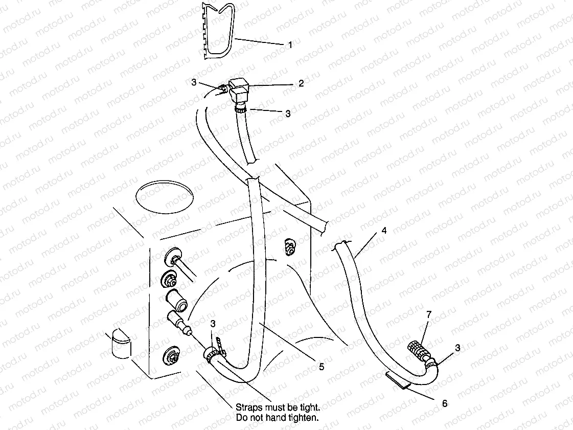 WATER SIPHON SL 780 B964087 and  Intl. SL 780 I964087 (4935523552B010) | WATER SIPHON SL 780 B964087 and  Intl. SL 780 I964087 (4935523552B010)
