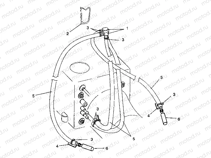 WATER SIPHON SLT 750 B944170 (4925942594018A) | WATER SIPHON SLT 750 B944170 (4925942594018A)
