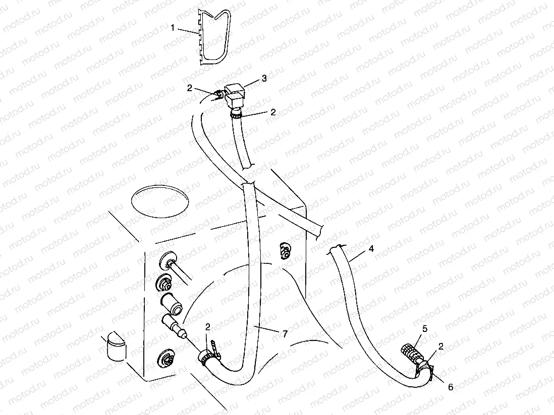 WATER SIPHON SLT 780 B964588 and Intl. SLT 780 I964588 (4935683568B008) | WATER SIPHON SLT 780 B964588 and Intl. SLT 780 I964588 (4935683568B008)