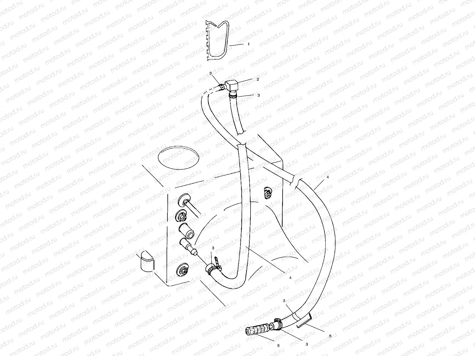 WATER SIPHON - W015099D (4964866486B013) | WATER SIPHON - W015099D (4964866486B013)