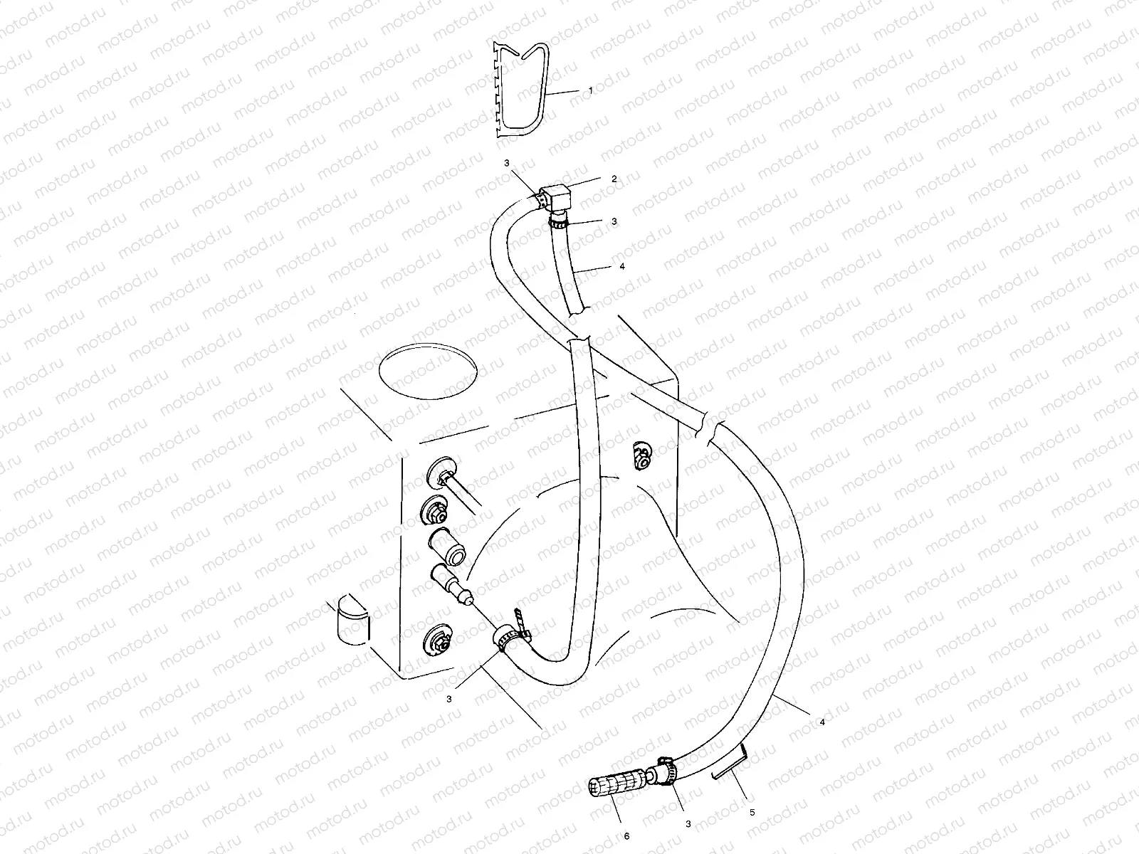 WATER SIPHON - W025098D/W025098C/W025098I (4971447144B10) | WATER SIPHON - W025098D/W025098C/W025098I (4971447144B10)