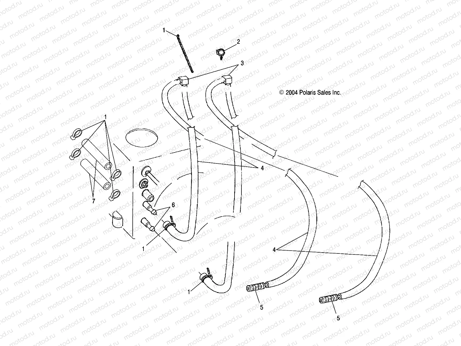 WATER SIPHON - W045304CA/IA/CB/IB/CC/IC (4990559055B02) | WATER SIPHON - W045304CA/IA/CB/IB/CC/IC (4990559055B02)