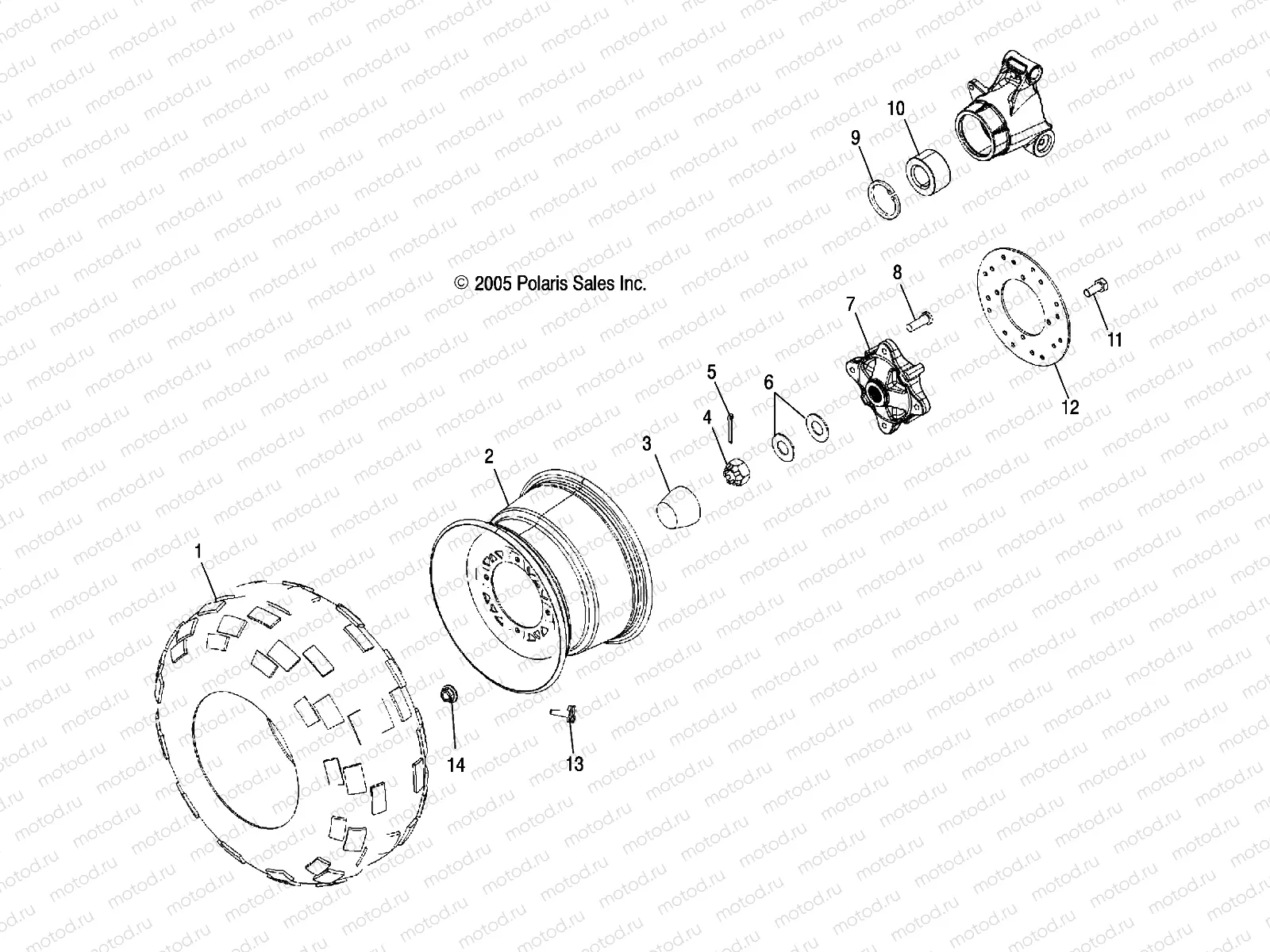 WHEEL DRIVE | WHEEL DRIVE, REAR - A06MH50FB (4999200099920009C08)