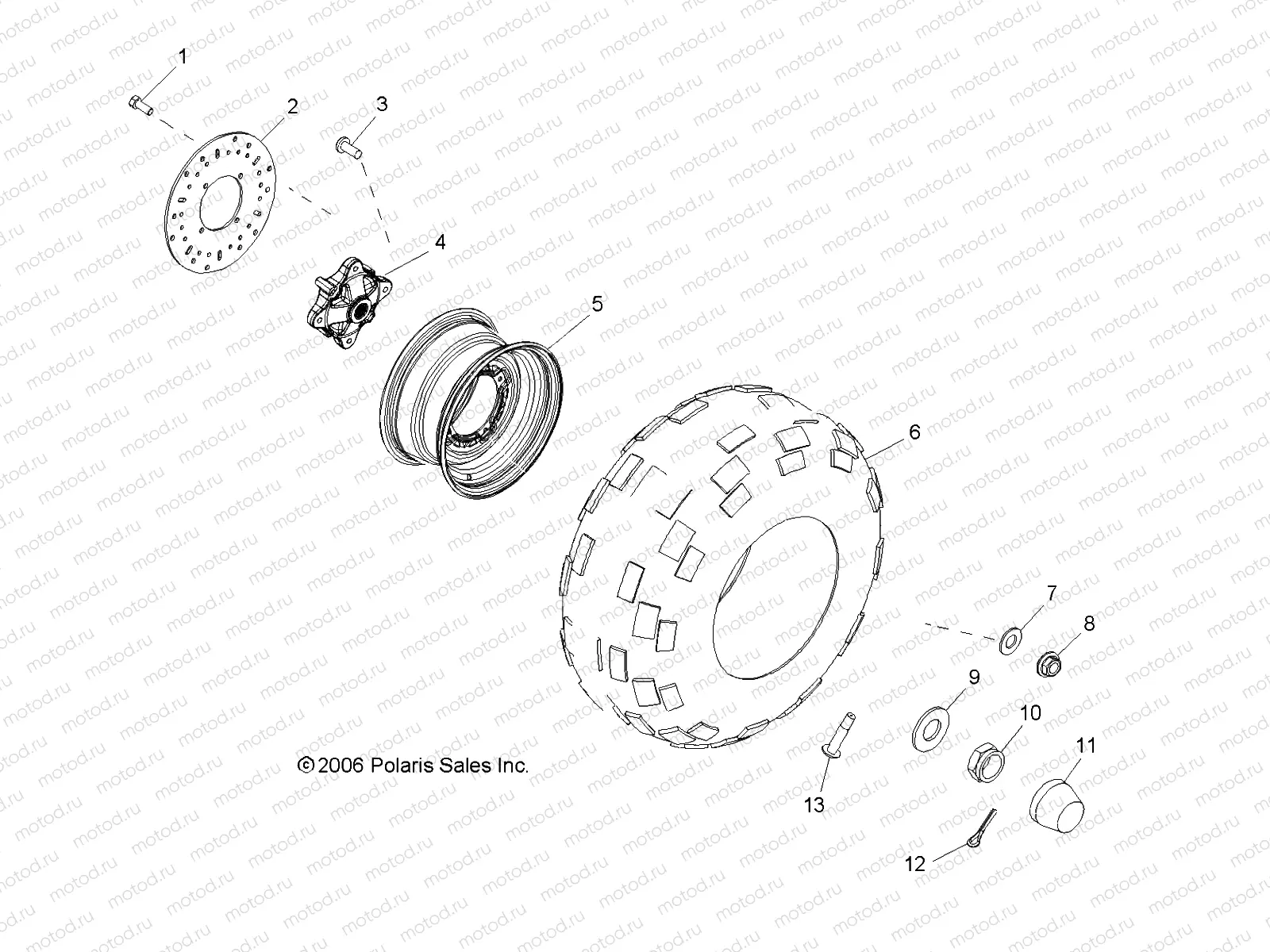 WHEEL DRIVE | WHEEL DRIVE, REAR - R06RB63AA (4999202159920215C02)