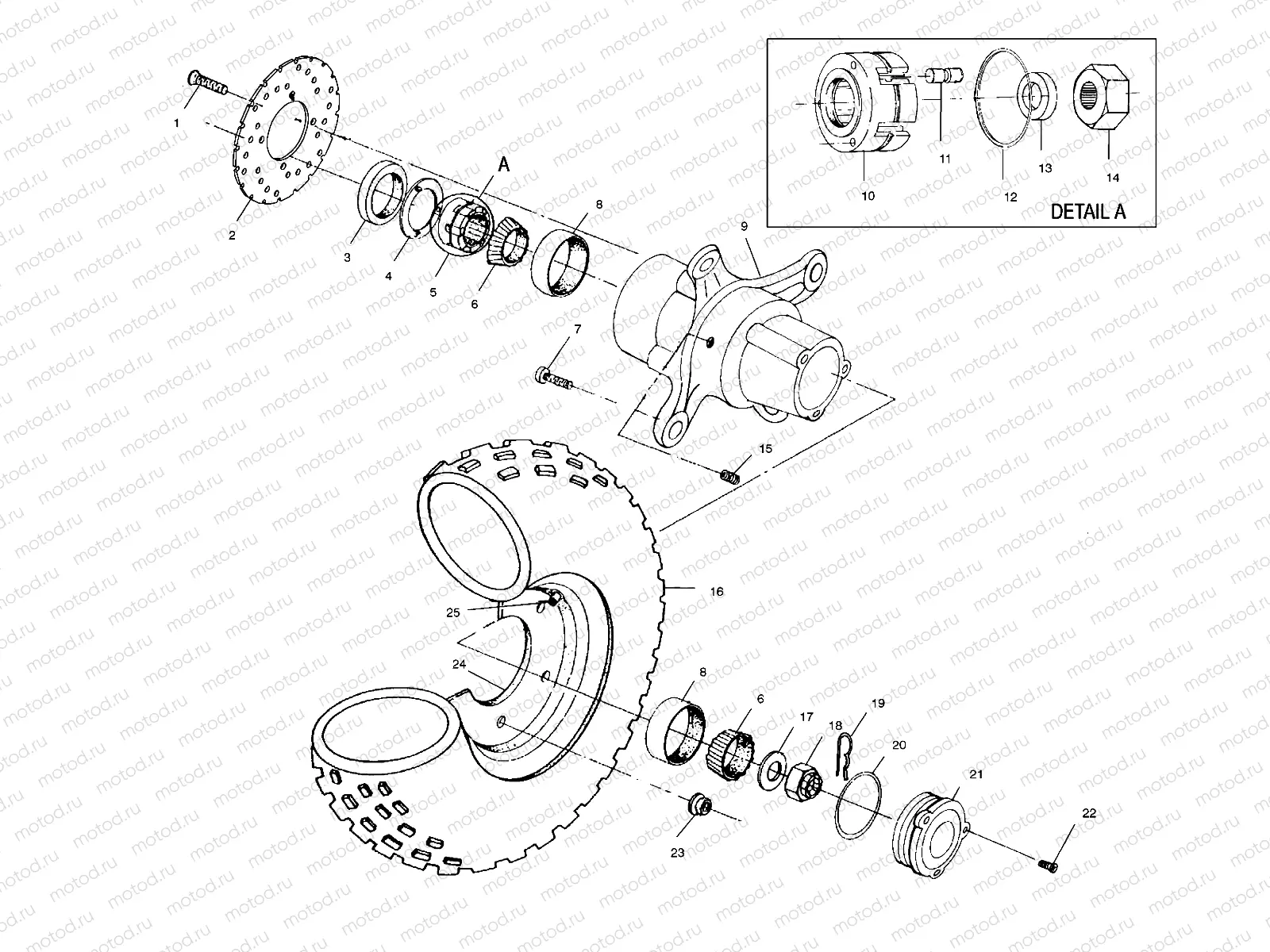 WHEEL (FRONT) - A02CG25CA (4969856985B02) | WHEEL (FRONT) - A02CG25CA (4969856985B02)