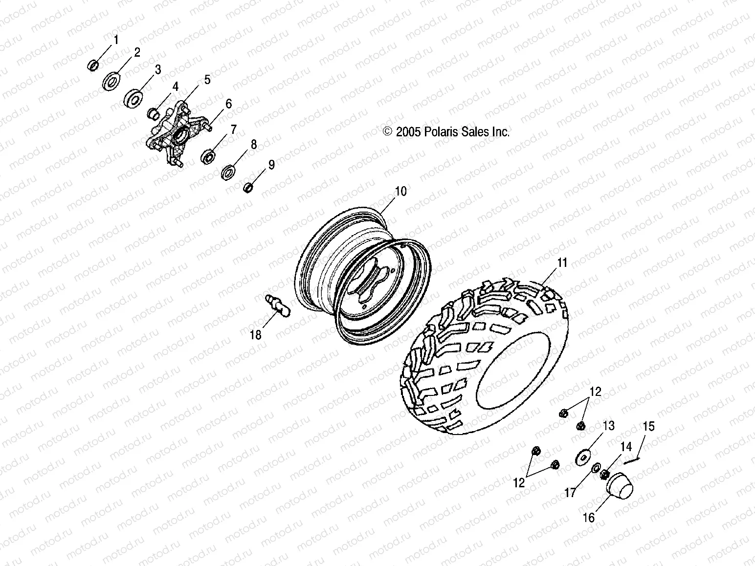 WHEEL | WHEEL, FRONT - A06SB20AA/AB (4999202799920279B10)