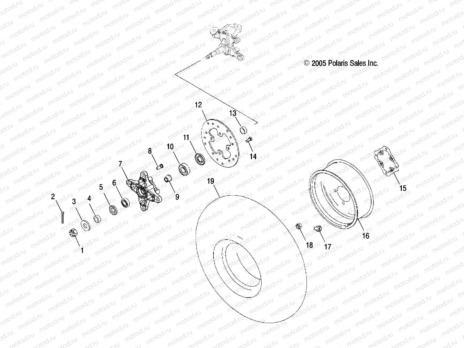 WHEEL | WHEEL, FRONT - A07GP52AA/AB (4999201899920189B05)