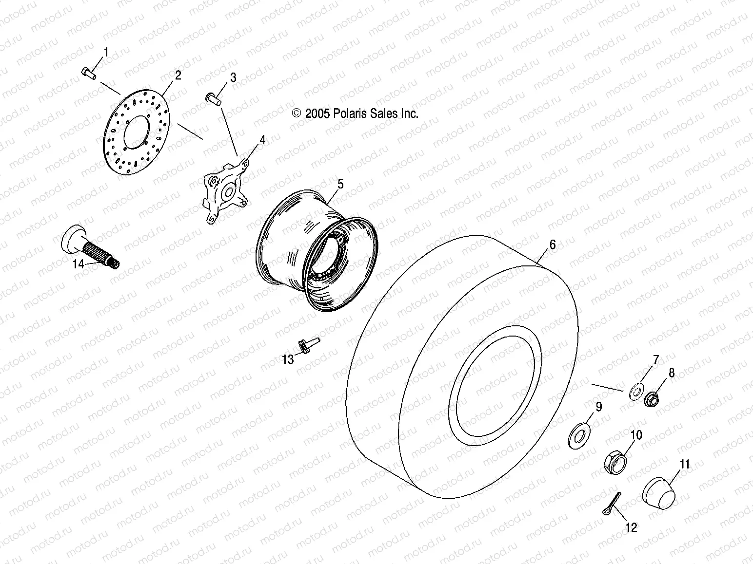 WHEEL | WHEEL, FRONT - R06RB63AA (4999202159920215B06)