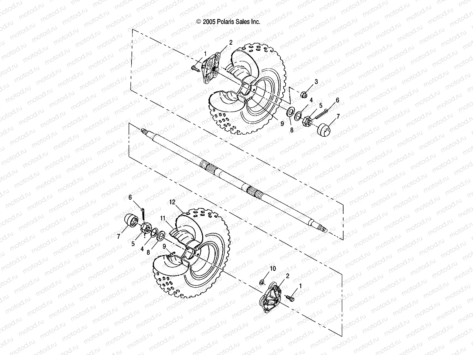 WHEEL | WHEEL, REAR - A07BA50FA (4999201549920154C02)