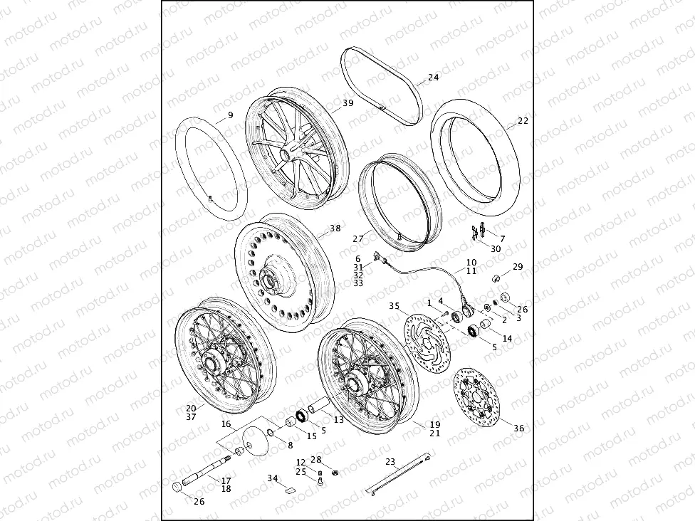 WHEELS, FRONT (2 OF 2)