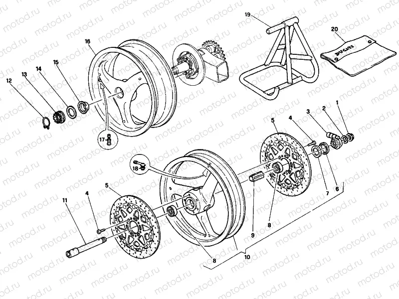 WHEELS » FRONT WHEEL