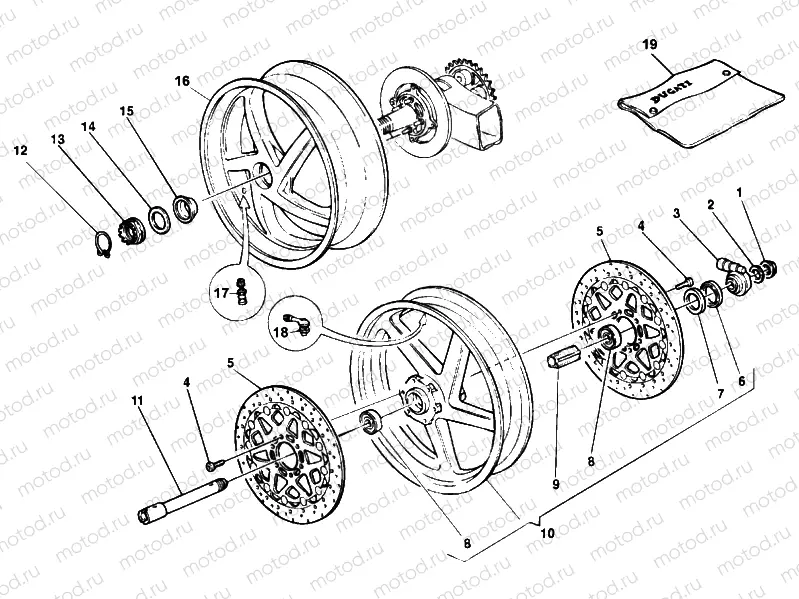 WHEELS » FRONT WHEEL