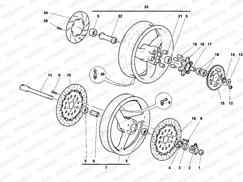 WHEELS » FRONT WHEEL