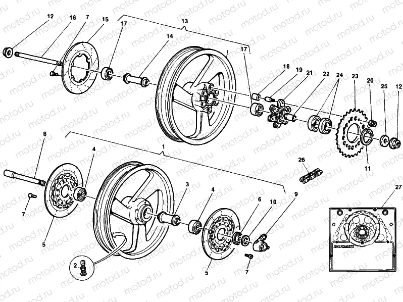 WHEELS » FRONT WHEEL