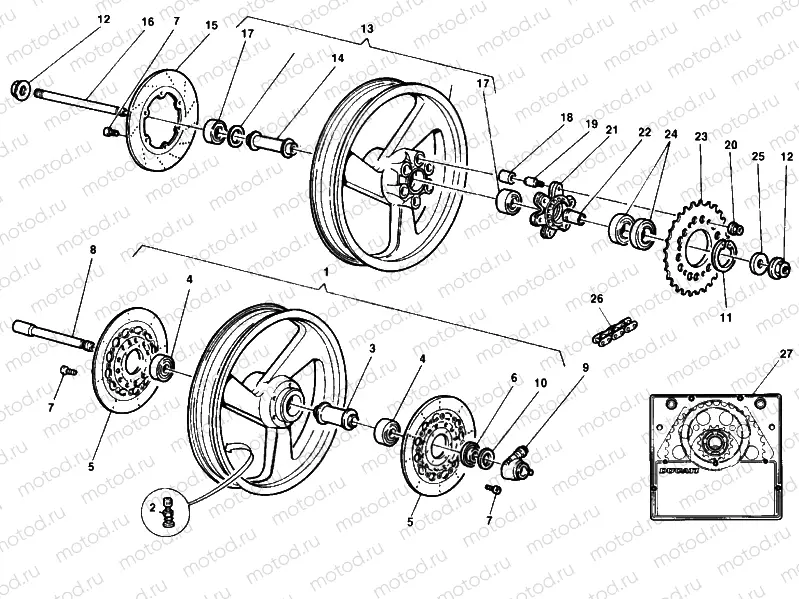 WHEELS » FRONT WHEEL