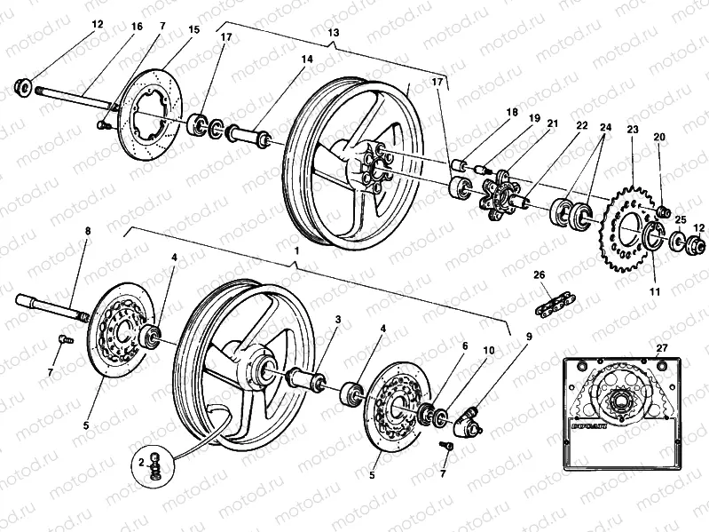 WHEELS » FRONT WHEEL