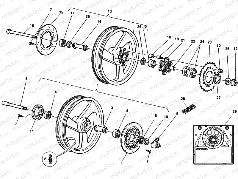 WHEELS » FRONT WHEEL