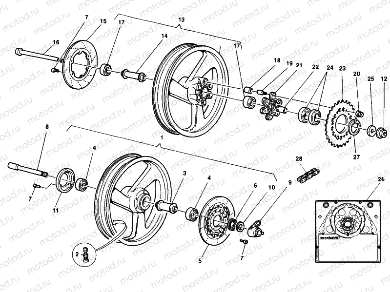 WHEELS » FRONT WHEEL
