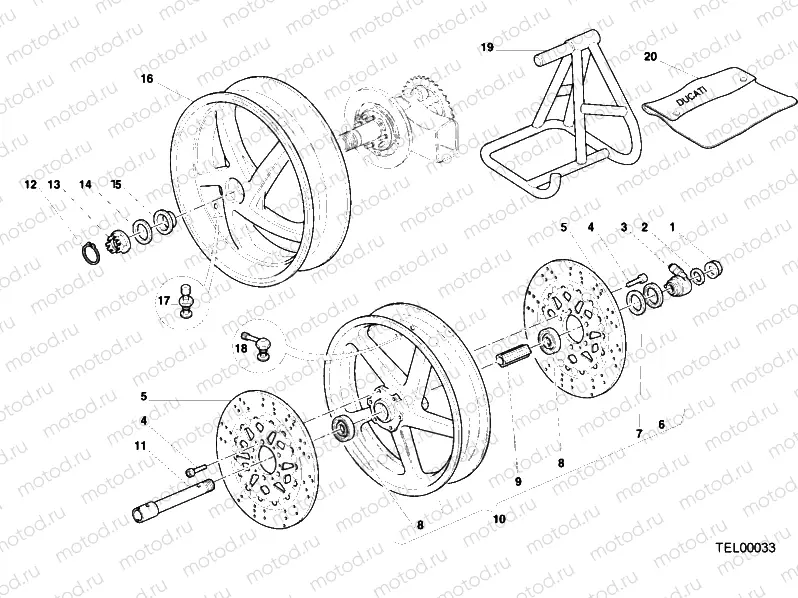 WHEELS » FRONT WHEEL