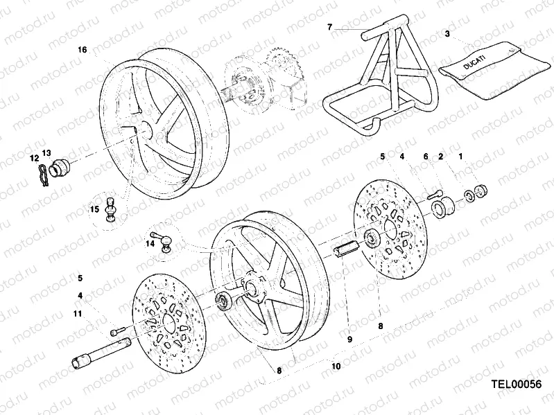 WHEELS » FRONT WHEEL