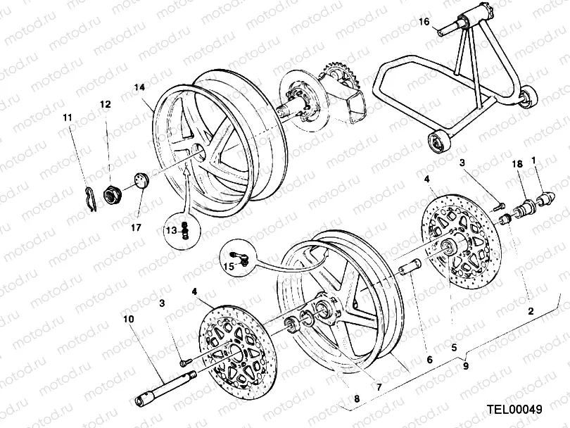 WHEELS » FRONT WHEEL