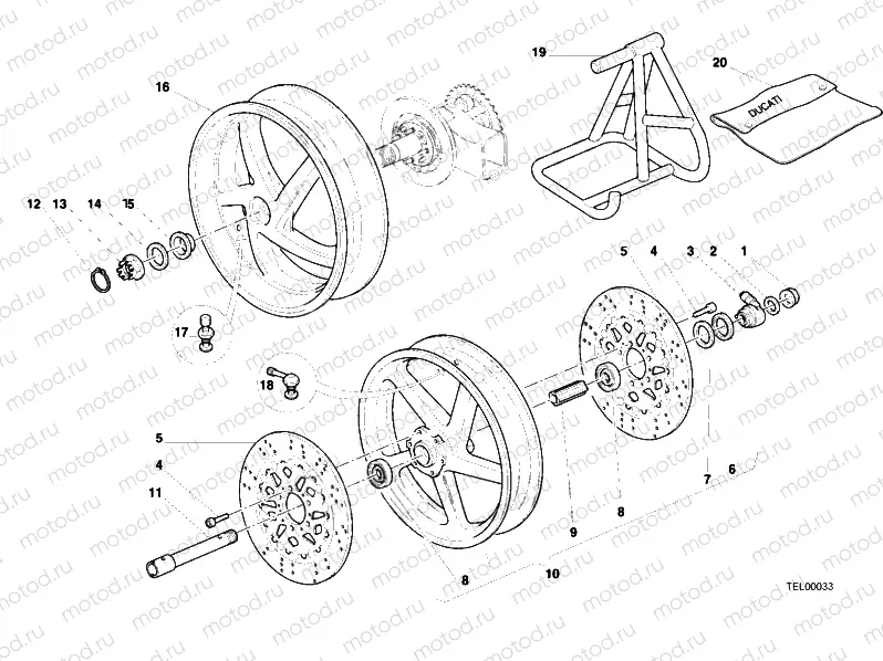 WHEELS » FRONT WHEEL