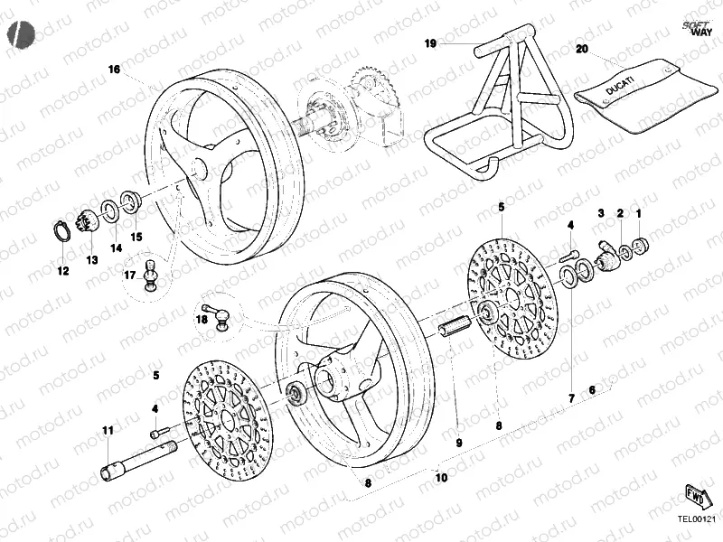 WHEELS » FRONT WHEEL