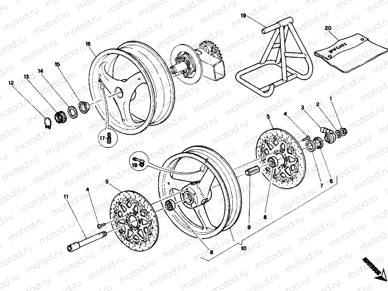 WHEELS » FRONT WHEEL