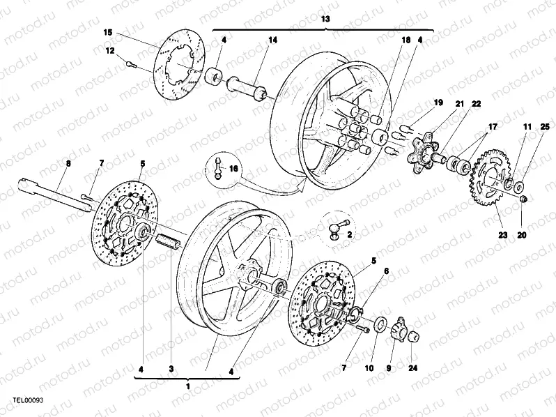 WHEELS » FRONT WHEEL