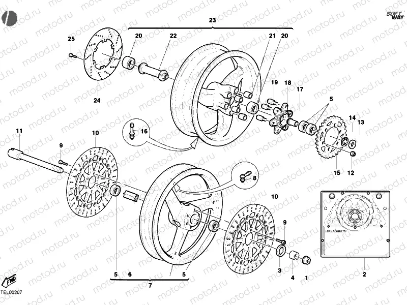 WHEELS » FRONT WHEEL