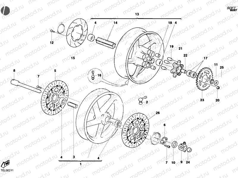 WHEELS » FRONT WHEEL