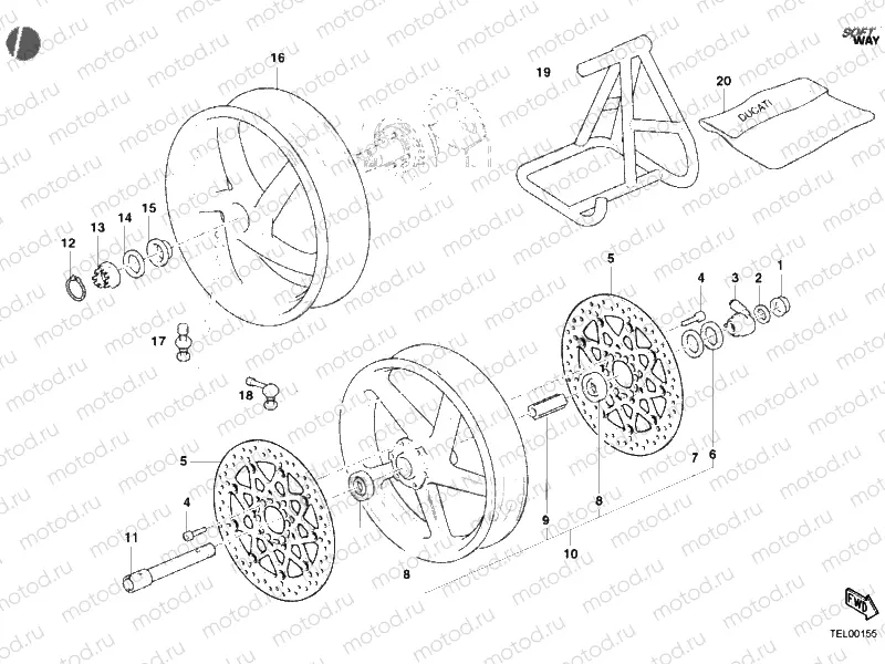 WHEELS » FRONT WHEEL